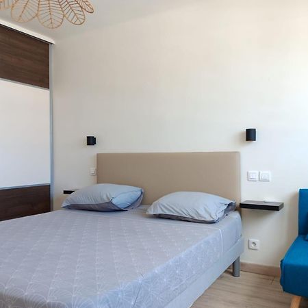 3 Pieces Vue Mer - Clim - 5 Min De La Plage A Pied Antibes Luaran gambar