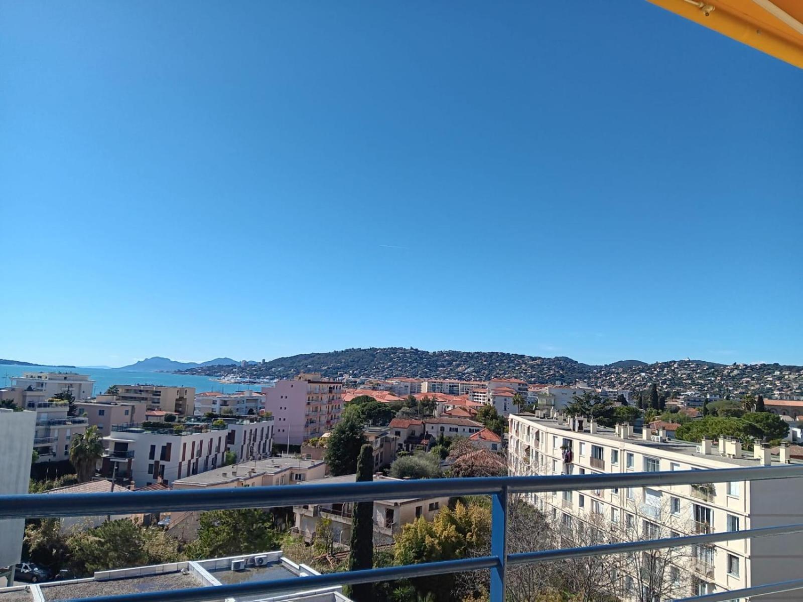 3 Pieces Vue Mer - Clim - 5 Min De La Plage A Pied Antibes Luaran gambar