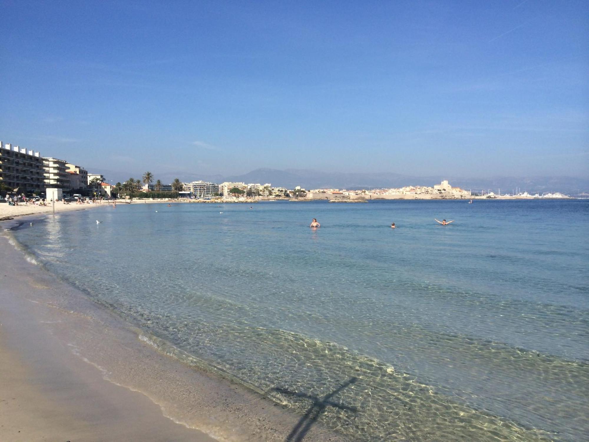 3 Pieces Vue Mer - Clim - 5 Min De La Plage A Pied Antibes Luaran gambar